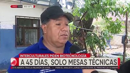 Interculturales piden el uso de la biotecnología tras reunión con el Gobierno