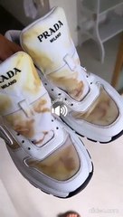 Helena Coelho fica em choque ao "rebentar" com ténis da Prada.