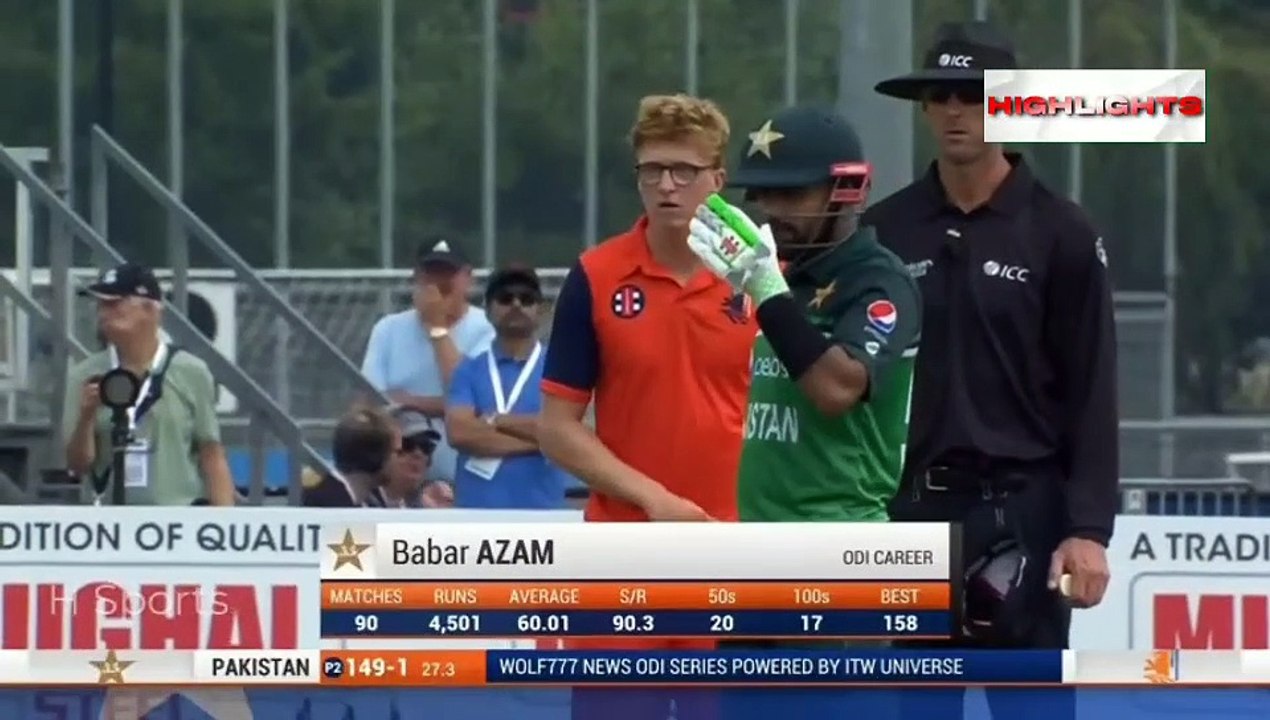 Pakistan vs Netherland 1st ODI Highlights | 16th August 2022 | PAK vs ...