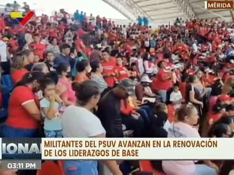 Militantes del PSUV en Mérida avanzan en la renovación de liderazgos de base