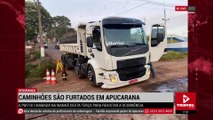 Caminhões são furtados de empresa em Apucarana