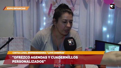 "Ofrezco agendas y cuadernillos personalizados"
