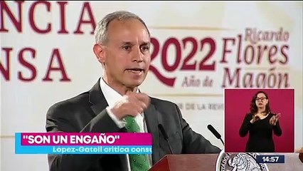 Son un "gran engaño": López-Gatell sobre consultorios médicos adscritos a farmacias
