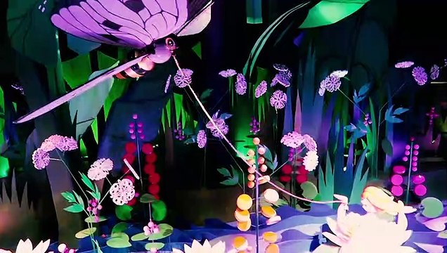 Flyvende Kuffert Dark Ride (Tivoli Gardens - Copenhagen, Denmark) - Dark Ride POV Experience - Front Row