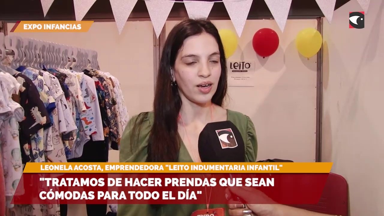 "Tratamos de hacer prendas que sean cómodas para todo el día"
