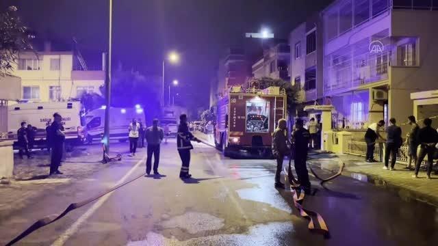 Son dakika haber | Kozmetik malzeme deposu olarak kullanılan evde yangın çıktı