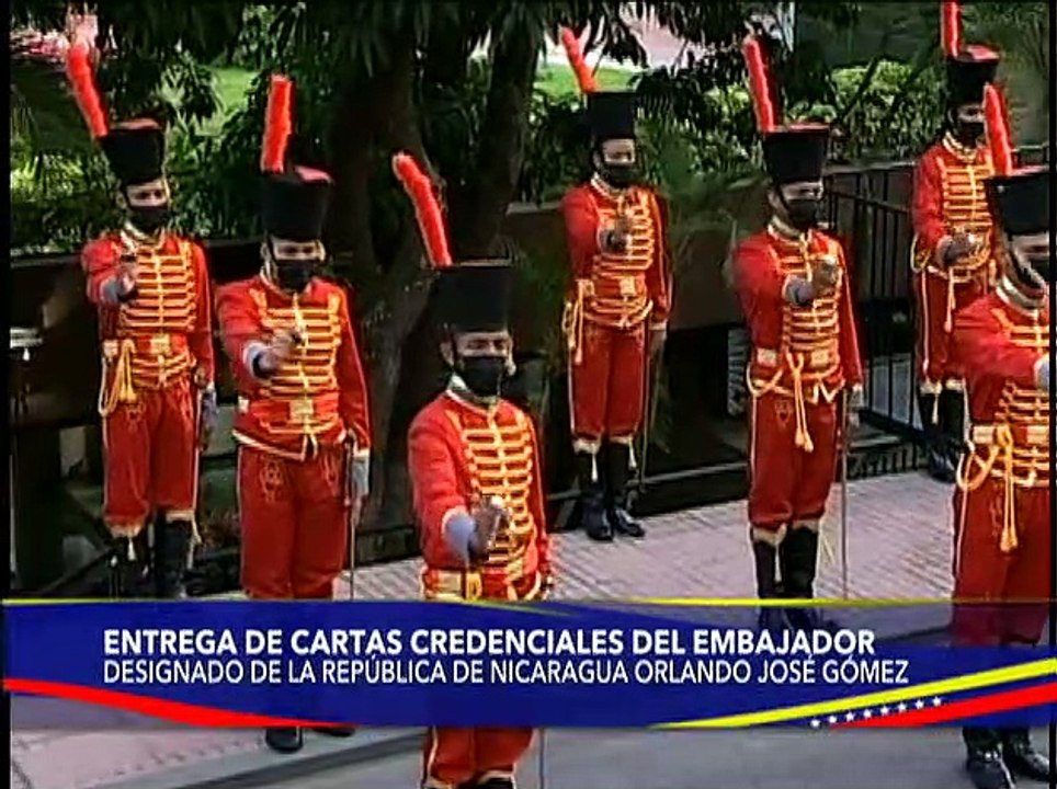 Presidente Maduro recibe Cartas Credenciales del Embajador designado de Nicaragua Orlando José Gómez