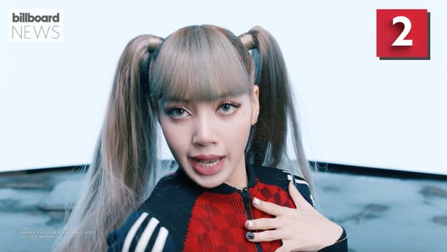 BlackPink's Lisa & Girls Generation Get Into the Top 5 Of the Hot Trending Songs Chart | Billboard News