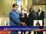 Presidente Maduro recibe Cartas Credenciales del Embajador designado de la República de Angola
