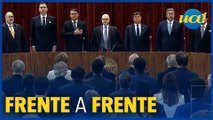 Bolsonaro e Lula ficam frente a frente no TSE