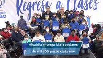 Alcaldía Benito Juárez entrega mil 317 kits de regreso a clases