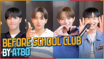 [After School Club] Before School Club by ATBO (에이티비오의 오프닝 인사 비하인드)