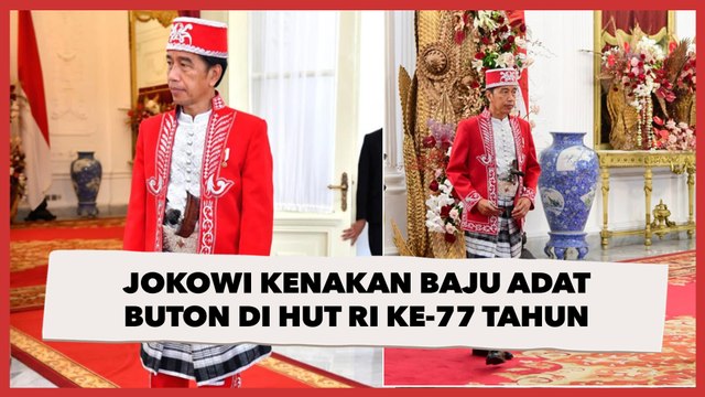 Ini Makna dan Asal Baju Buton yang Jokowi Kenakan di HUT ke-77 Kemerdekaan RI