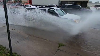 Heavy rain leads to flash flooding in and around Denver