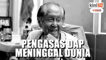 Pengasas DAP, Chen Man Hin meninggal dunia di usia 97