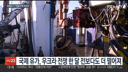 이란 원유 풀리나…국제유가 우크라 전쟁 전보다 낮아져