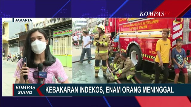1 Rumah Indekos di Tambora Ludes Terbakar, 18 Unit Mobil Pemadam Kebakaran Diterjunkan!