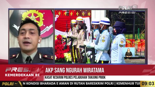 Live Dialog Kasat Reskrim Polres Pelabuhan Tj. Priok-AKP Sang Ngurah Wiratama Terkait Pengalaman Menjadi Paskibraka Nasional