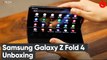 Samsung Galaxy Z Fold 4 Unboxing: The Most Premium Samsung Foldable Is Here