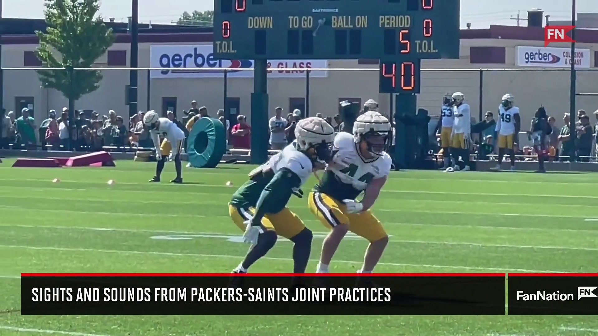 Sights and Sounds: Patriots Joint Practice in Green Bay