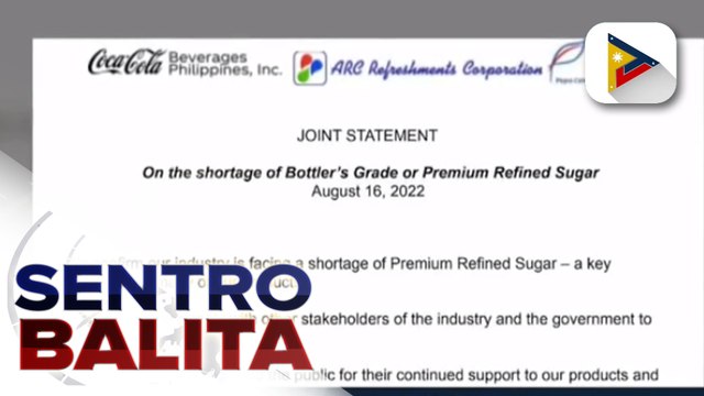 Ilang kompanya ng softdrinks, nakararanas ng shortage sa premium refined sugar; Malaking potensyal ng bansa sa paggawa ng coco sugar at coconut water, dapat tingnan ayon sa PCA