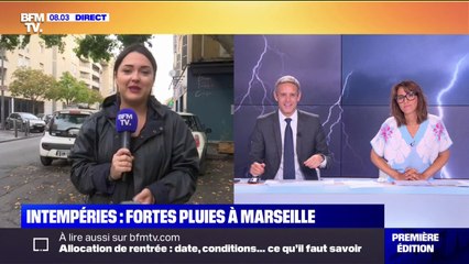 Marseille: après des pluies diluviennes cette nuit, la situation se stabilise, mais le département des Bouches-du-Rhône reste en vigilance orange