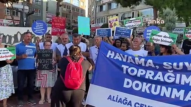İzmir'de çevreciler, asbestli gemi için nöbet eylemi başlattı