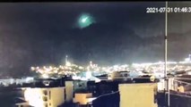 İzmir'e düştüğü iddia edilen meteor sosyal medyada gündem oldu
