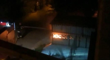 Kastamonu 3. sayfa: Park halindeki araç alev alev yandı