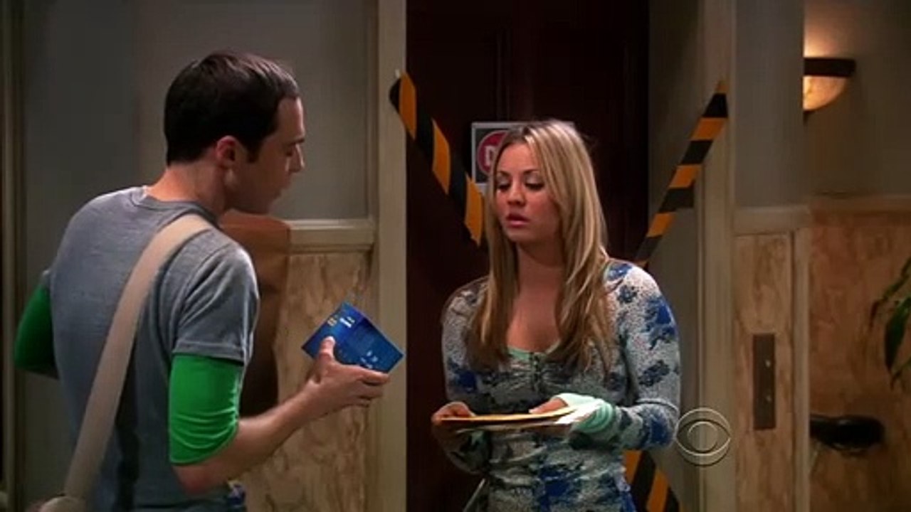 Sheldon questions Penny on his choice of maxi-pads - The Big Bang Theory