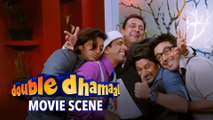 Sanjay Dutt, Mallika and Kangana Fool The Gang | Double Dhamaal | Movie Scene | Indra Kumar
