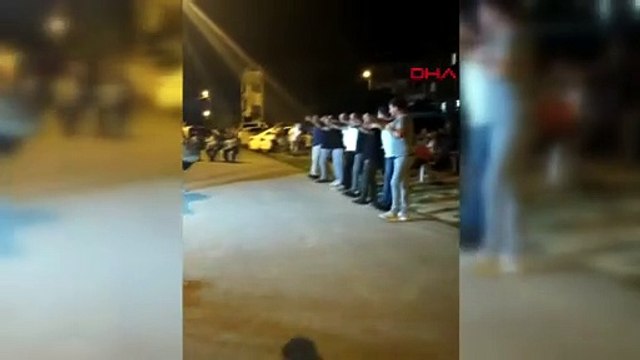 Düğünde yaktığı meşale elinde patladı! O anlar saniye saniye kamerada