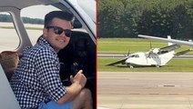 Pilot başarılı iniş yapamayınca uçaktan atlayıp canına kıydı