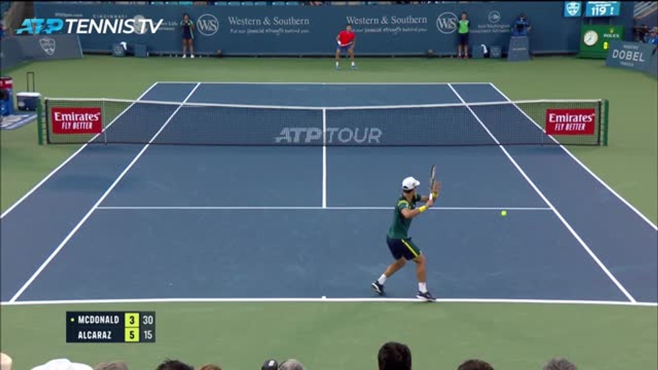 Highlights: Alcaraz souverän in Cincinnati