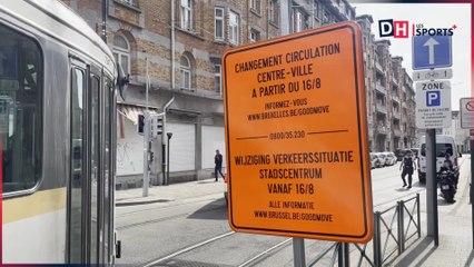 Le nouveau plan de circulation de la Ville de Bruxelles est entré en vigueur ce mardi matin