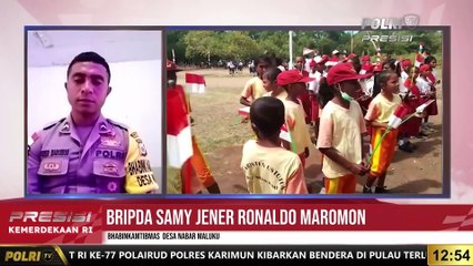 LIVE Dialog Bripda Samy Jener Ronaldo Maromon Menginisiasi Pembelajaran Untuk Anak-Anak Di Pulau Terluar