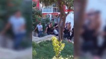 Güngören'de esnafla nakliyecilerin park kavgası