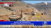 Alcalde Miguel Romero supervisa avance de obras en “Pasamayito”