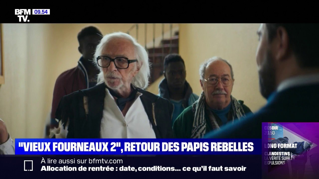 Cinéma: "Les Vieux Fourneaux 2", deuxième volet d'une comédie loufoque avec Eddy Mitchell et Pierre Richard, sort ce mercredi en salles