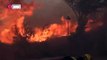 El espectacular vídeo de los bomberos de Bejís (Castellón) jugándose la vida y escapando de las llamas