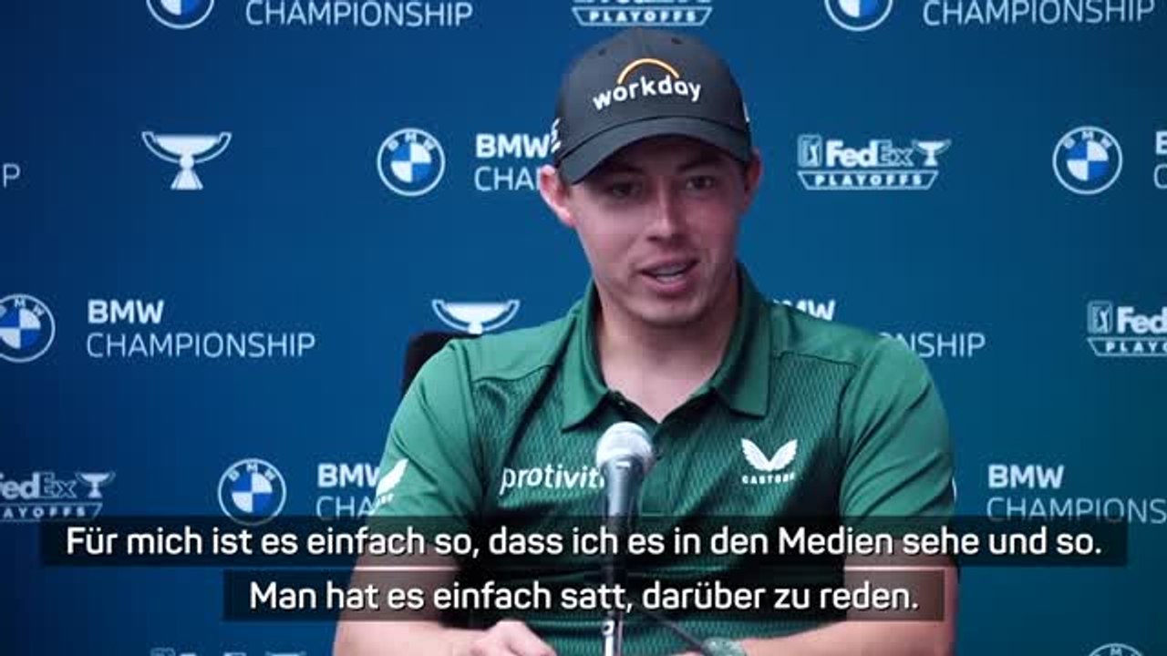 Fitzpatrick über LIV-Diskussion: 'Habe es satt'