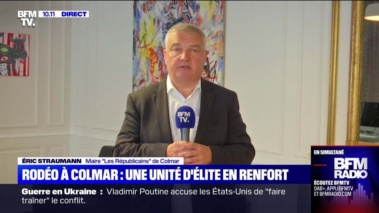 "C'est une présence dissuasive": le maire de Colmar témoigne des CRS déployés dans sa commune pour lutter contre les rodéos urbains