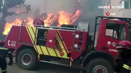 Yangını gören yolcular büyük panik yaşadı! İspanya'da trende facia: 20 yaralı