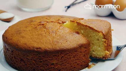 Dégustez ce délicieux gâteau au yaourt peu calorique, quel délice !