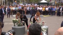 Bochornosa protesta de un grupo de víctimas del 17A en el homenaje por el quinto aniversario de los atentados