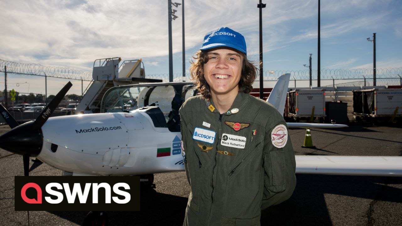 British boy, 16, on final leg of challenge to become youngest person to fly around the world solo