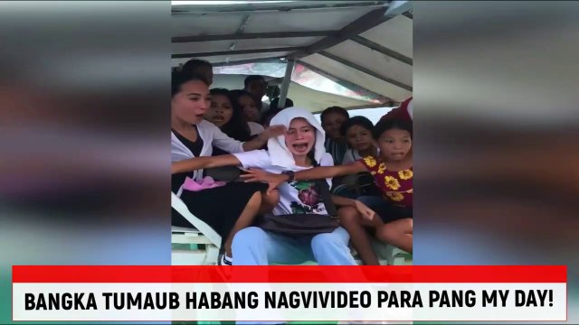 Boat Sinks while taking a Video and photo for my day at social media!