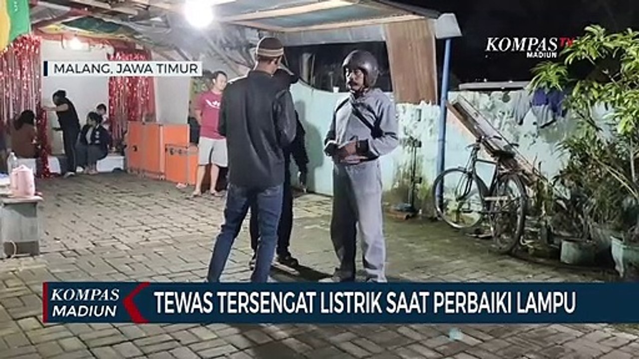 Tewas Tersengat Listrik Saat Perbaiki Lampu
