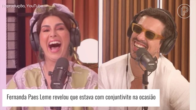 Perrengue! João Vicente de Castro detalha 1ª vez com Fernanda Paes Leme: 'Transou de óculos'