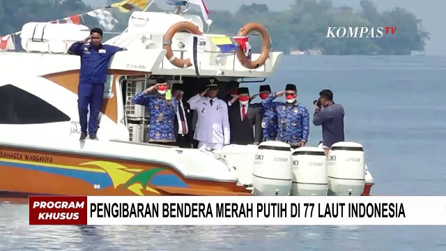 Pecahkan Rekor MURI, Pengibaran Bendera Merah Putih di 77 Laut Hanya Dipersiapkan Selama 4 Hari!